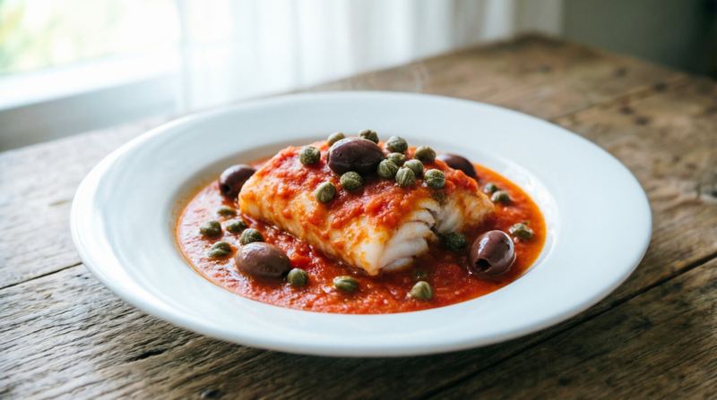 Baccalà alla livornese