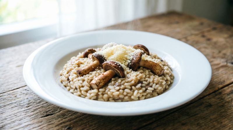 Risotto ai funghi porcini